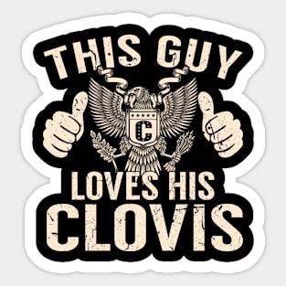 CLOVIS Sticker